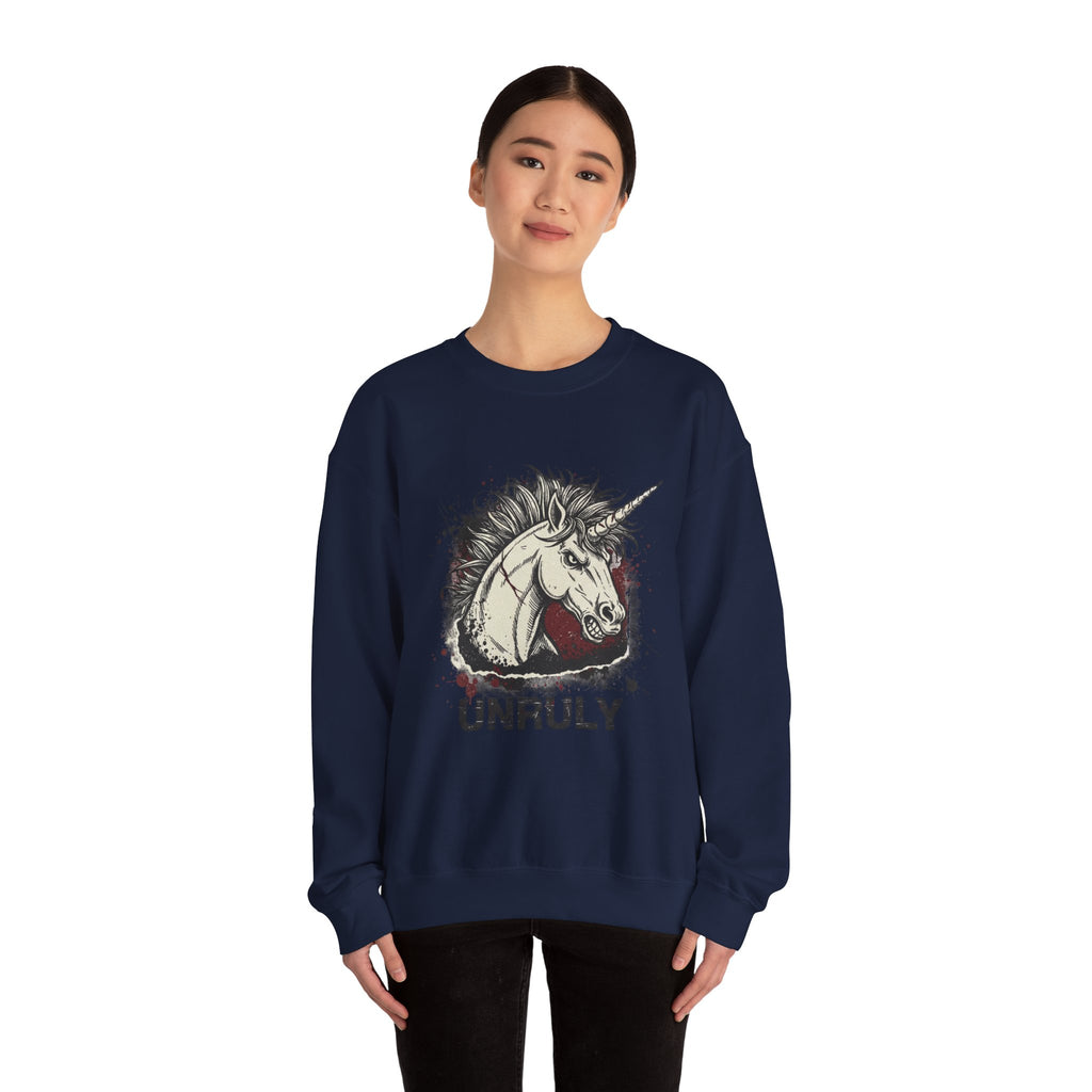 Unruly Unicorn Graphic Sweatshirt | grunge shirt, 90s rock revival