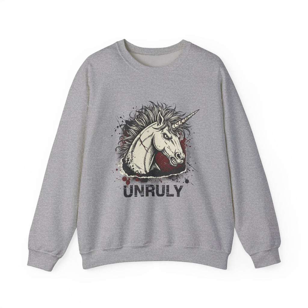 Unruly Unicorn Graphic Sweatshirt | grunge shirt, 90s rock revival