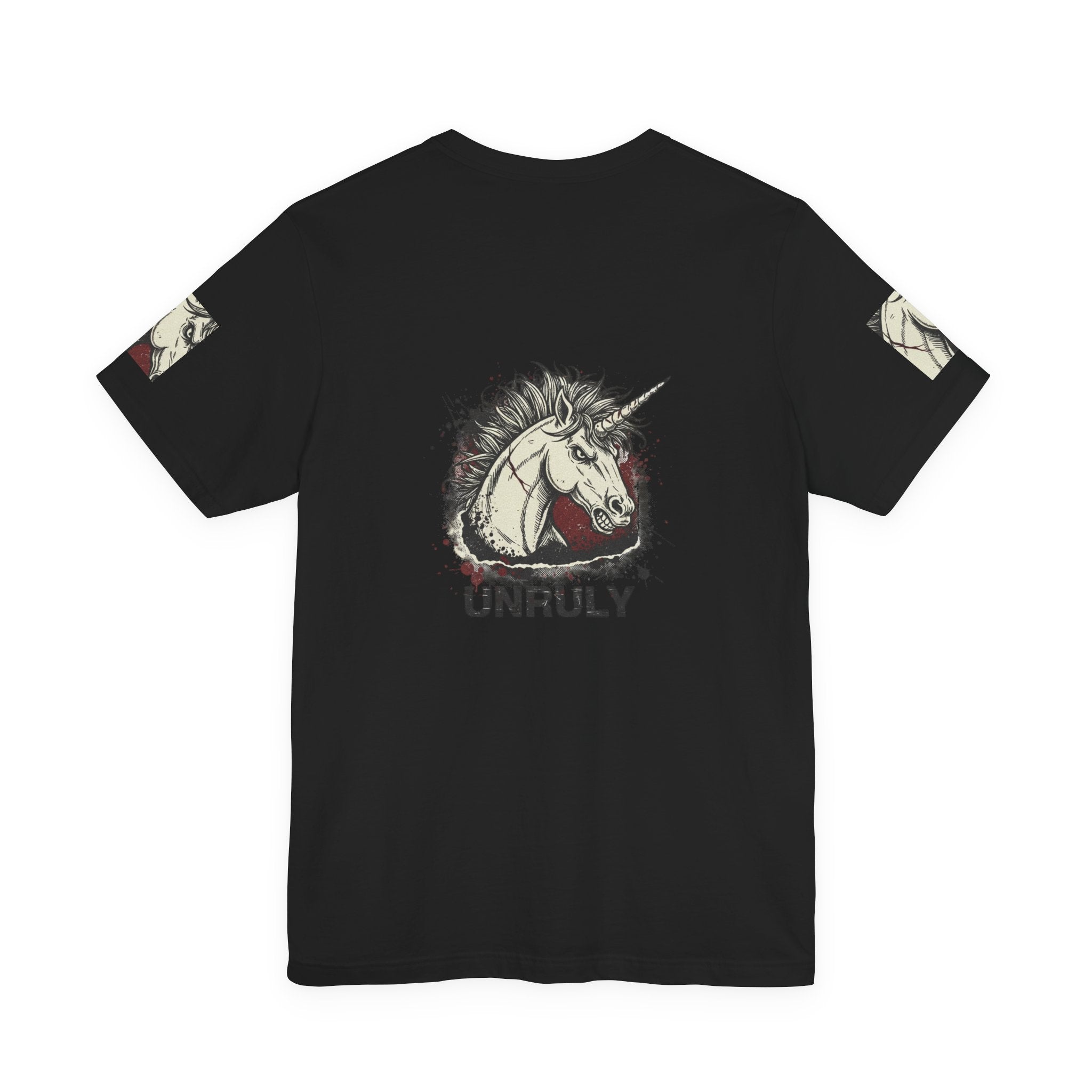 Unruly Unicorn Grunge Shirt | punk graphic tee, plaid comeback