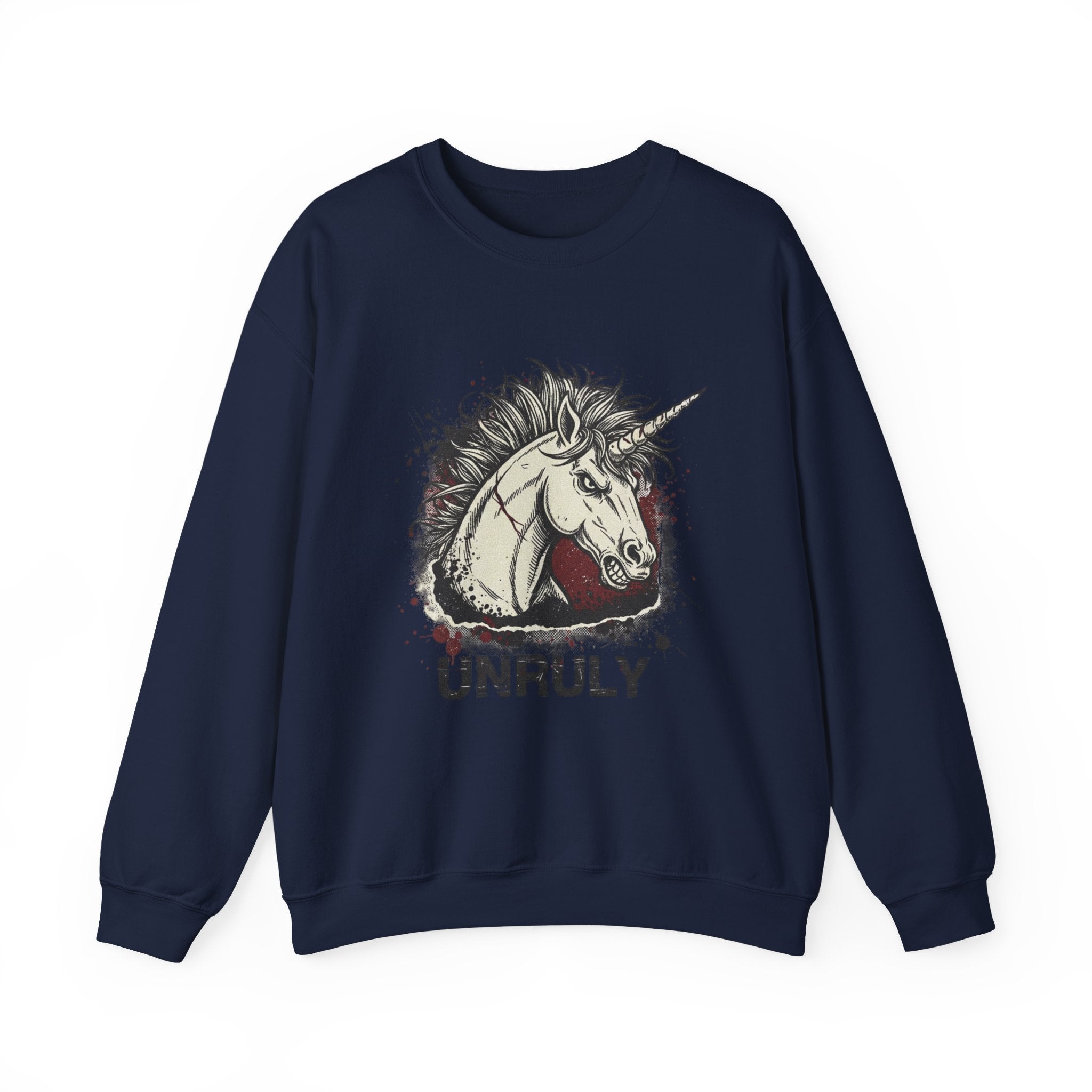 Unruly Unicorn Graphic Sweatshirt | grunge shirt, 90s rock revival