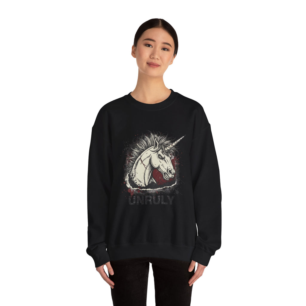 Unruly Unicorn Graphic Sweatshirt | grunge shirt, 90s rock revival