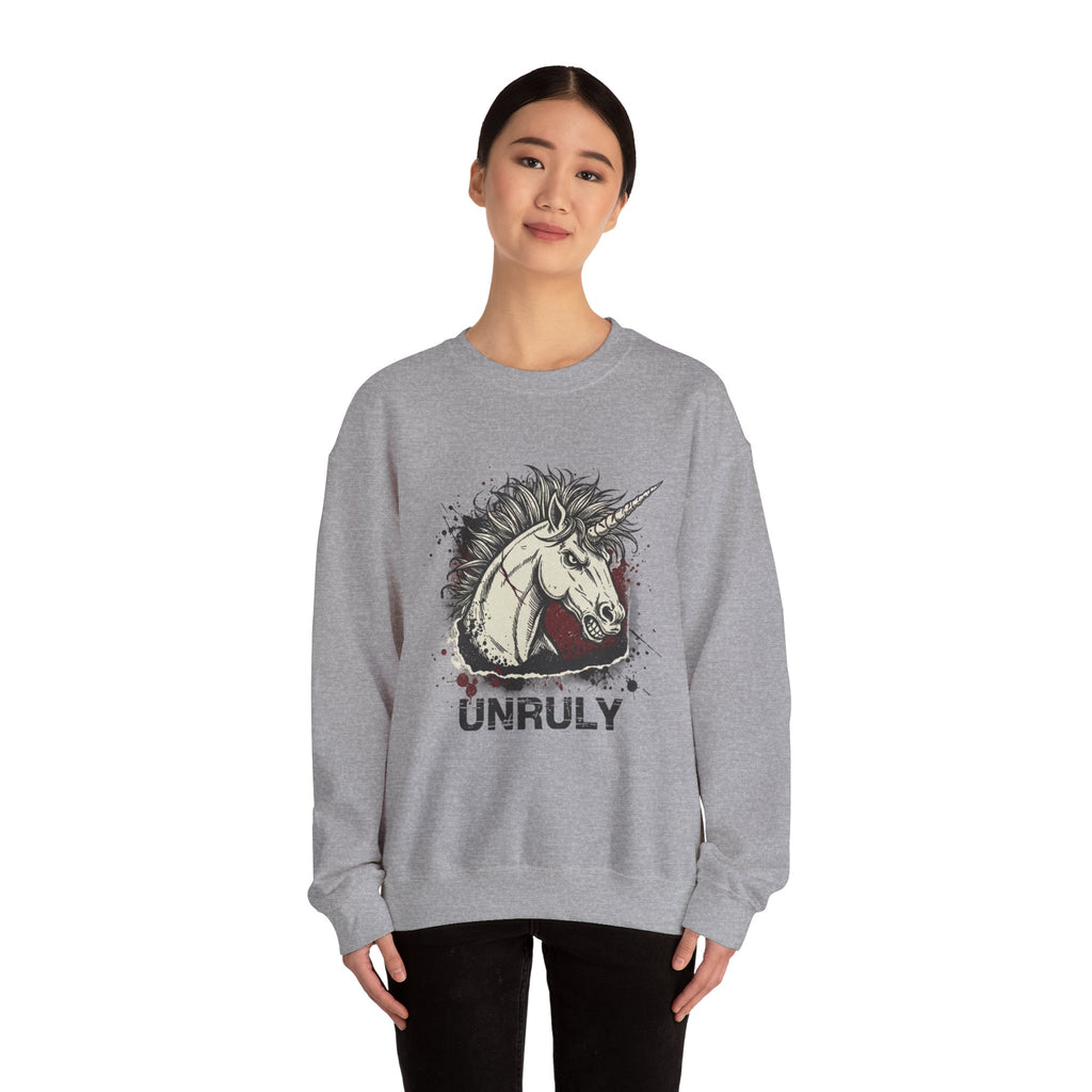 Unruly Unicorn Graphic Sweatshirt | grunge shirt, 90s rock revival