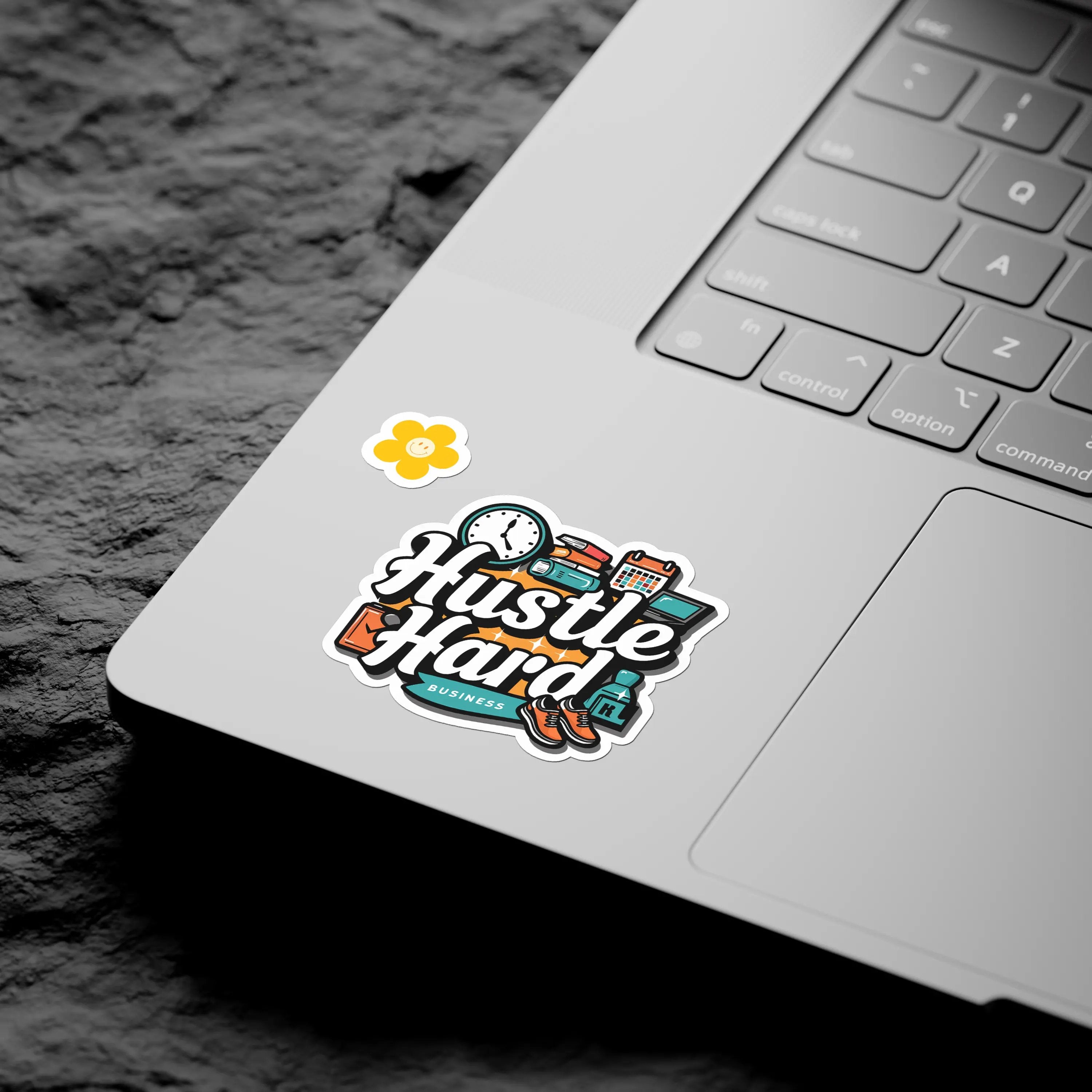 Hustle Hard Sticker