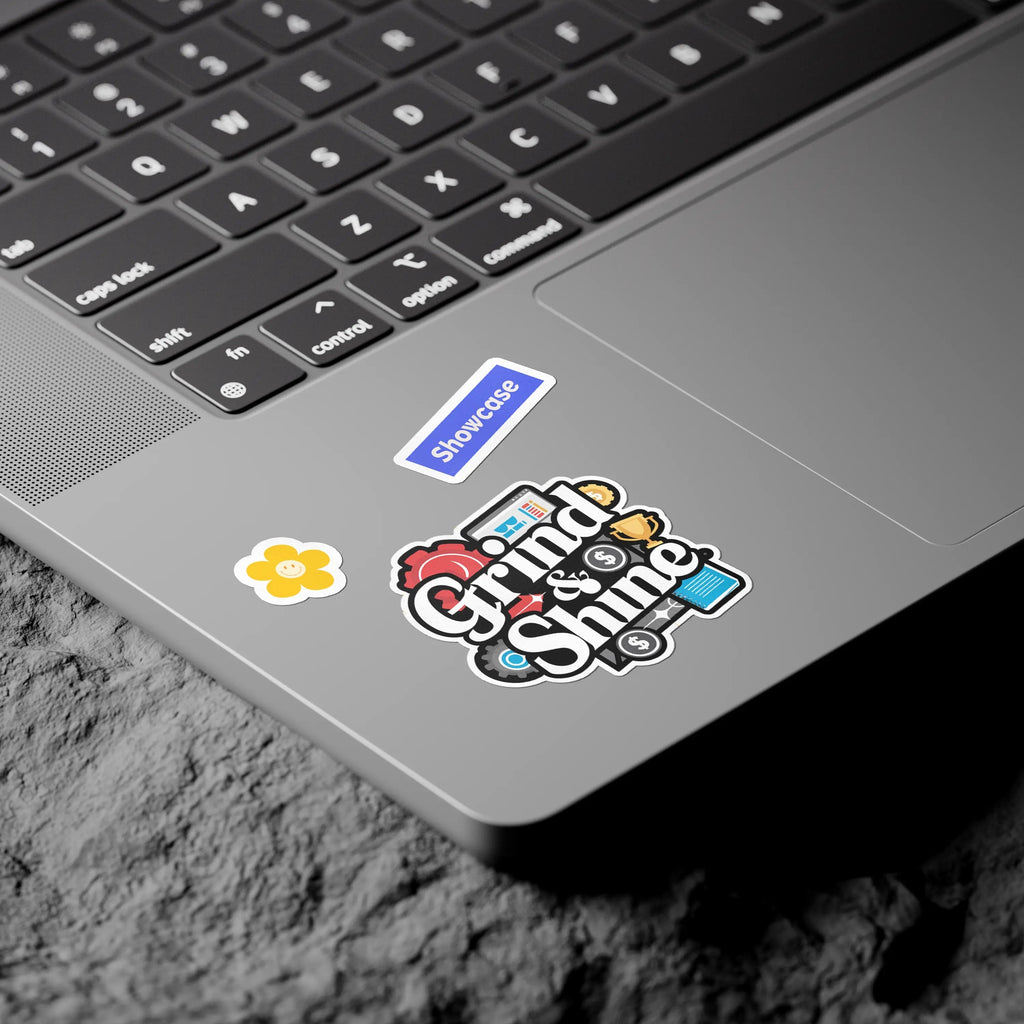 Grind And Shine Sticker