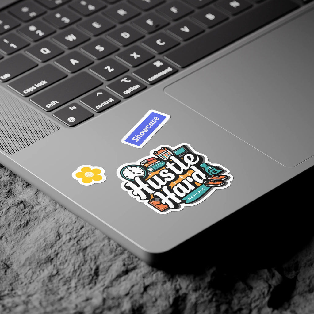 Hustle Hard Sticker