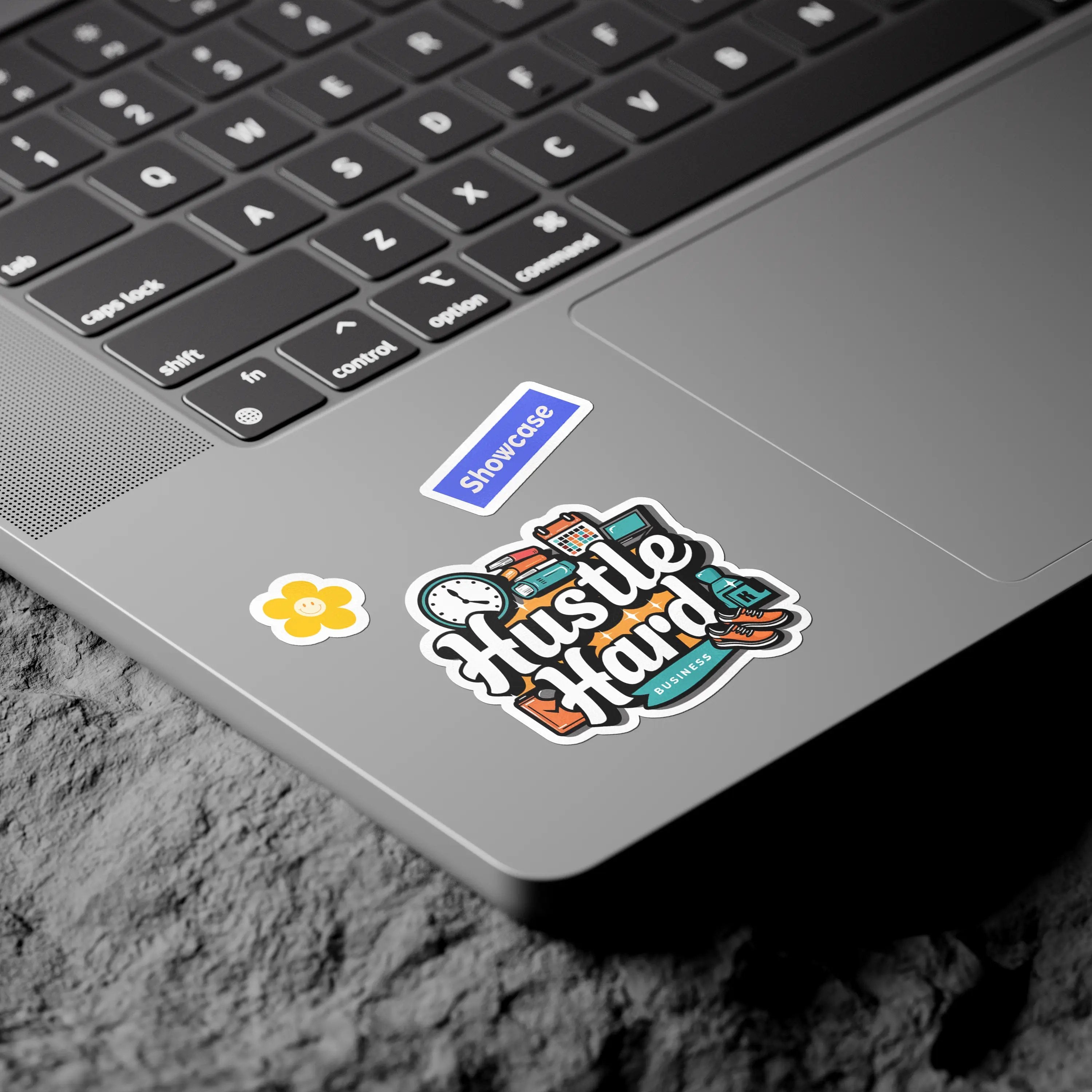 Hustle Hard Sticker